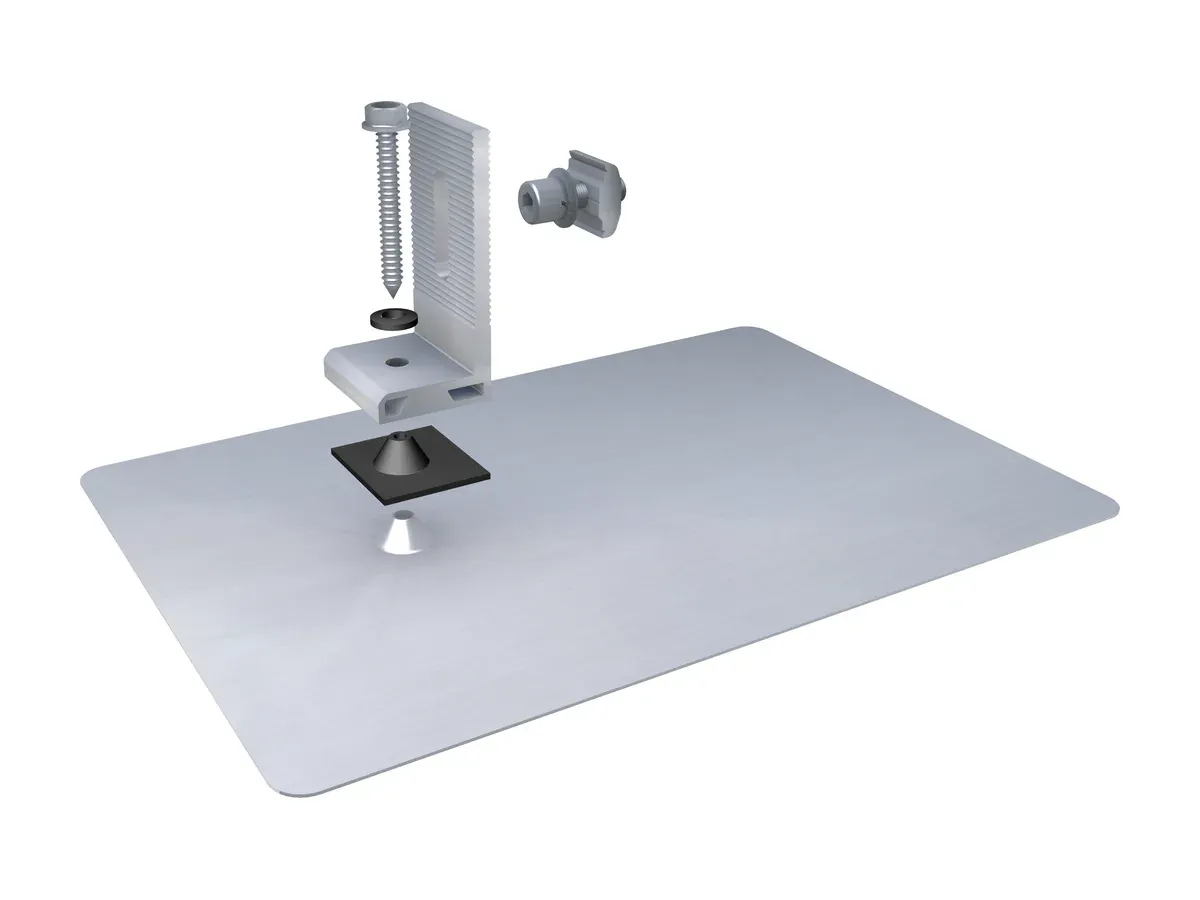 Solaris SHINGLE – Kit de pattes en L avec solin étanche
