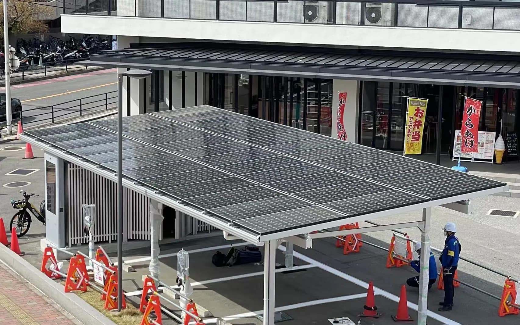 錆びない構造、基礎負担を軽減