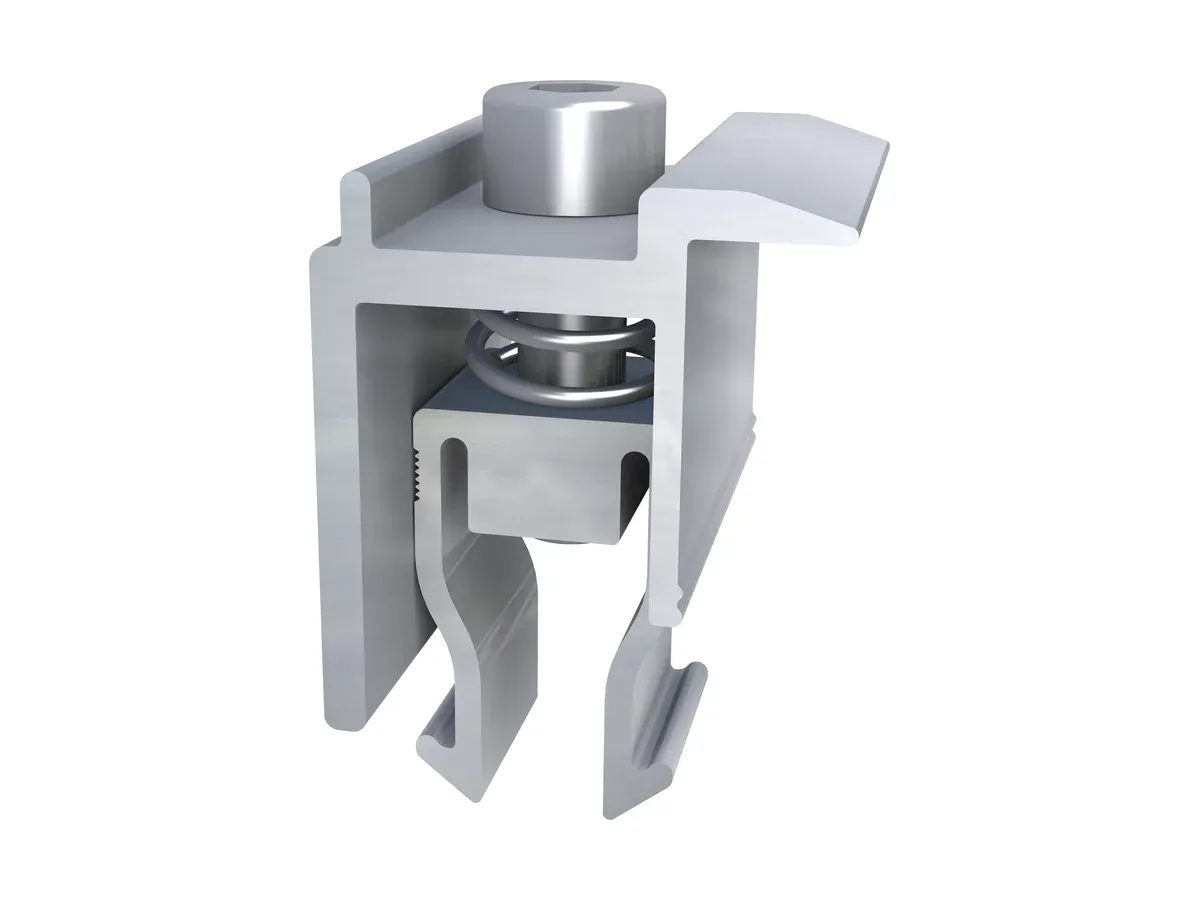 Nova TRIPOD — End Clamp Kit component, AL6005-T5