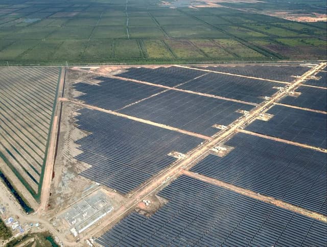 Projet solaire de 100MW au Vietnam