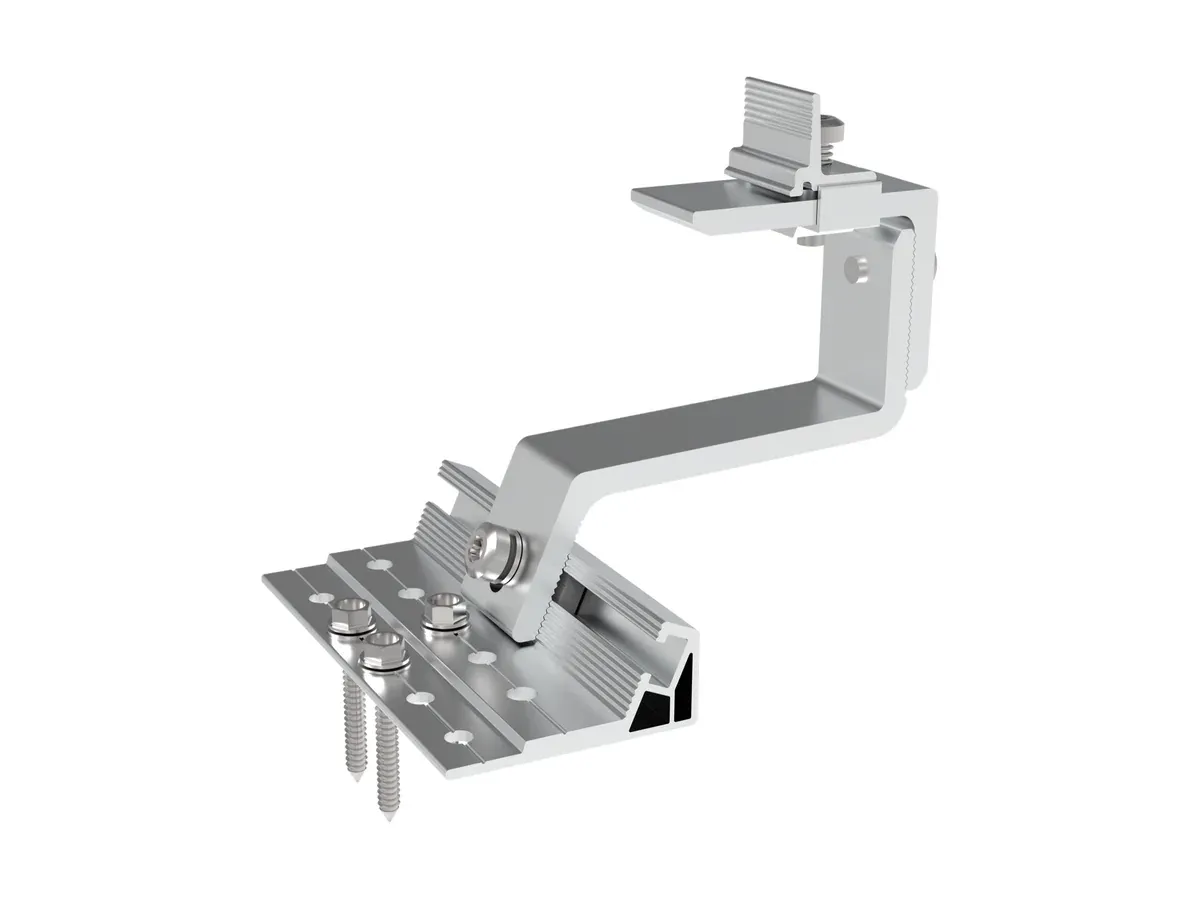 Solaris HOOK PRO — Tile Hook component, Aluminium EN AW-6005 T6 · stainless steel A2