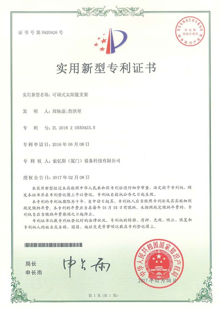 Product Patent